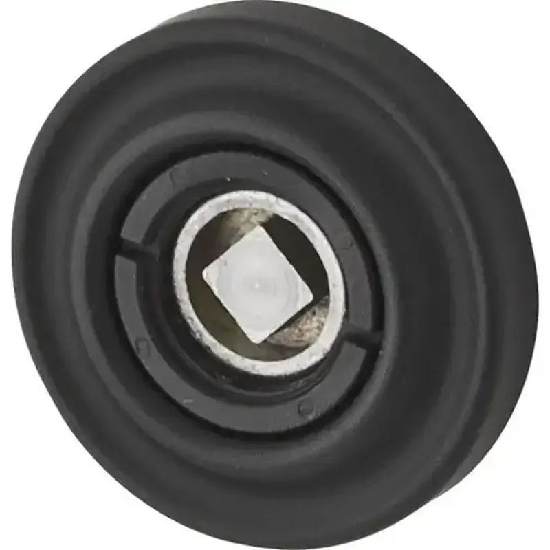 Baldwin 5002190 Estate Solid Brass Rosette Satin Black Pair