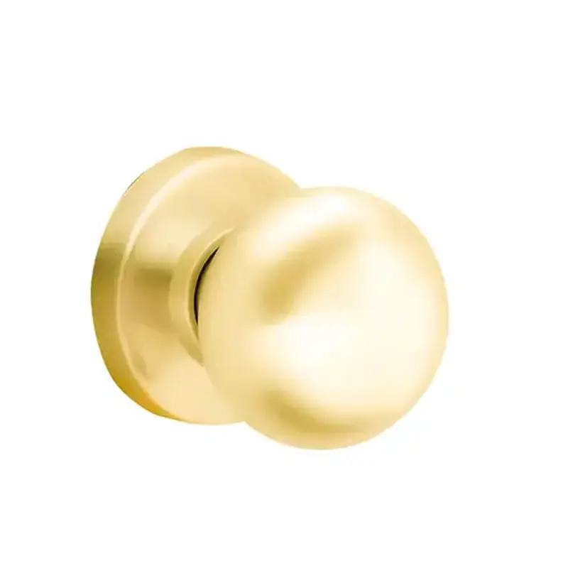 Schlage 09-456 41A 605 Trim Set with 41 Knob A Rose for a L9050, L9453, L9456, L9473 Bright Brass Finish