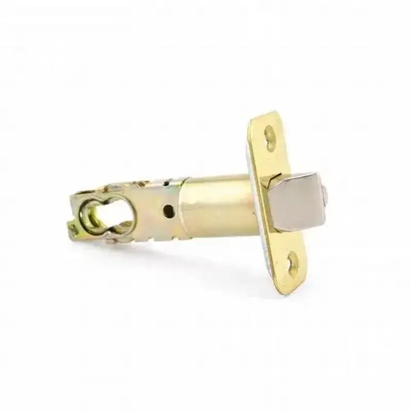 Schlage Commercial 16-204 605 S Series Round Corner Adjustable Dead Latch Bright Brass Finish