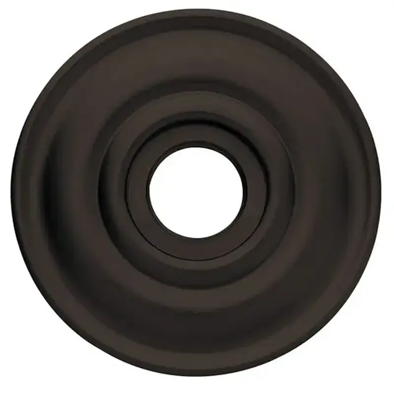 Baldwin 5048102IDM Estate Solid Brass Rosette Oil Rubbed Bronze