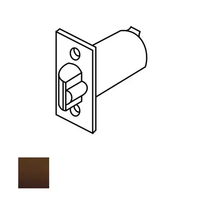 Sargent 07-2430 10B 7-Line Guarded Latchbolt, Oil Rubbed Dark Bronze