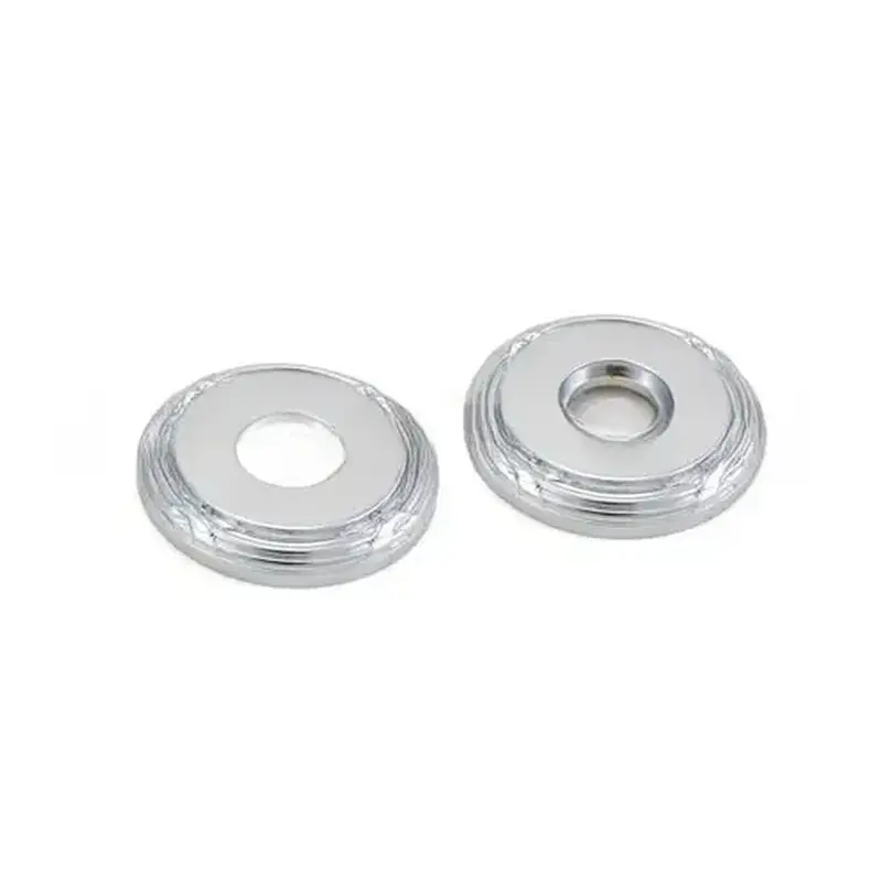 Baldwin 5021260 Estate Solid Brass Rosette Polished Chrome Pair