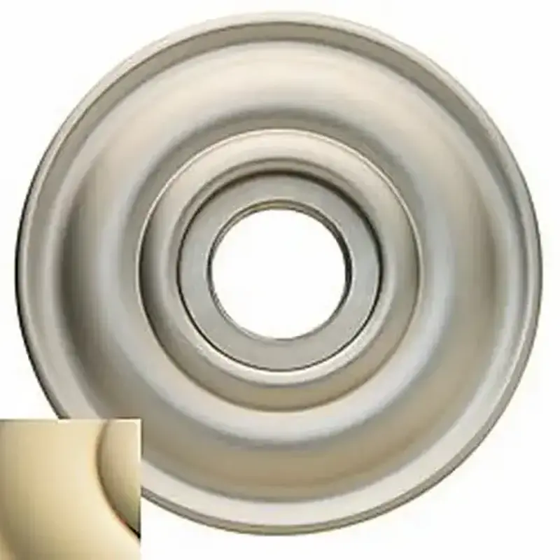 Baldwin 5048003 Estate Solid Brass Rosette Pair