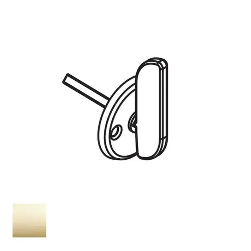 Corbin Russwin 707F58 605 ML2000 Ergonomic Thumbturn Lever Packet, Bright Polished Brass