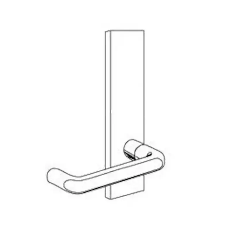 Schlage Commercial 09-550 03N 626 L Mortise Lock Outside Lever w/Escutcheon - 03 Design, Satin Chrome