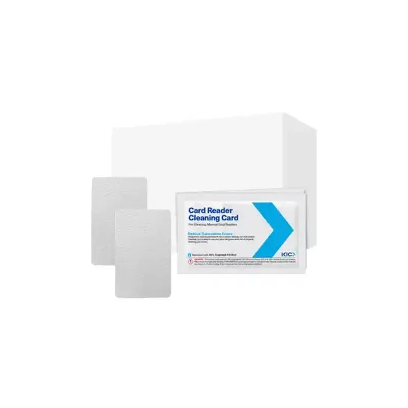 KICKTEAM INC K2H80B50 Card Reader Cleaning Card CR80