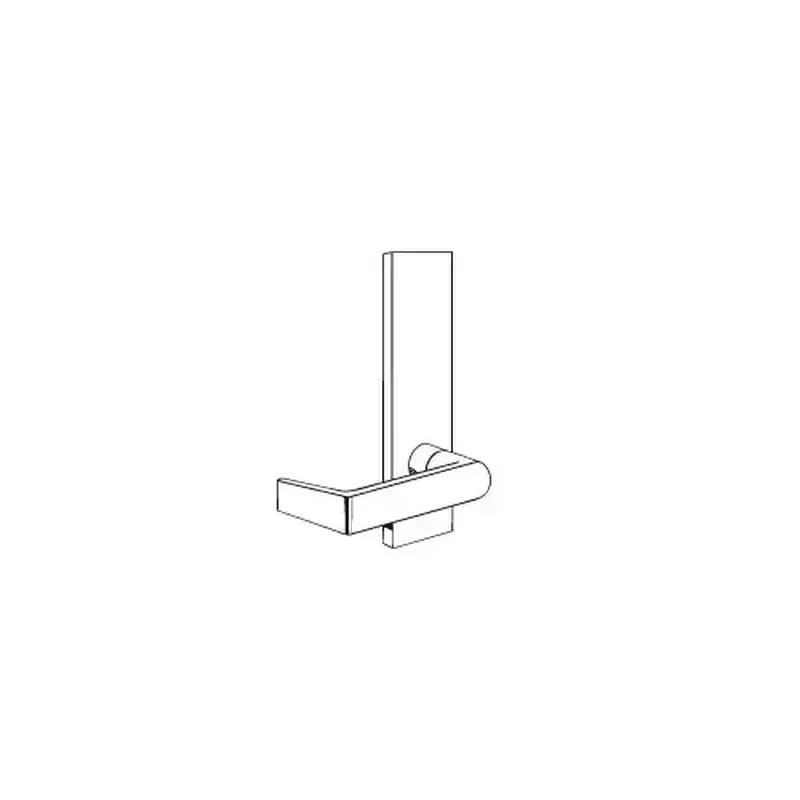 Schlage Commercial 09-553 06L 613 Exterior 06 Lever with Full Face Cylinder L Escutcheon Oil Rubbed Bronze Finish