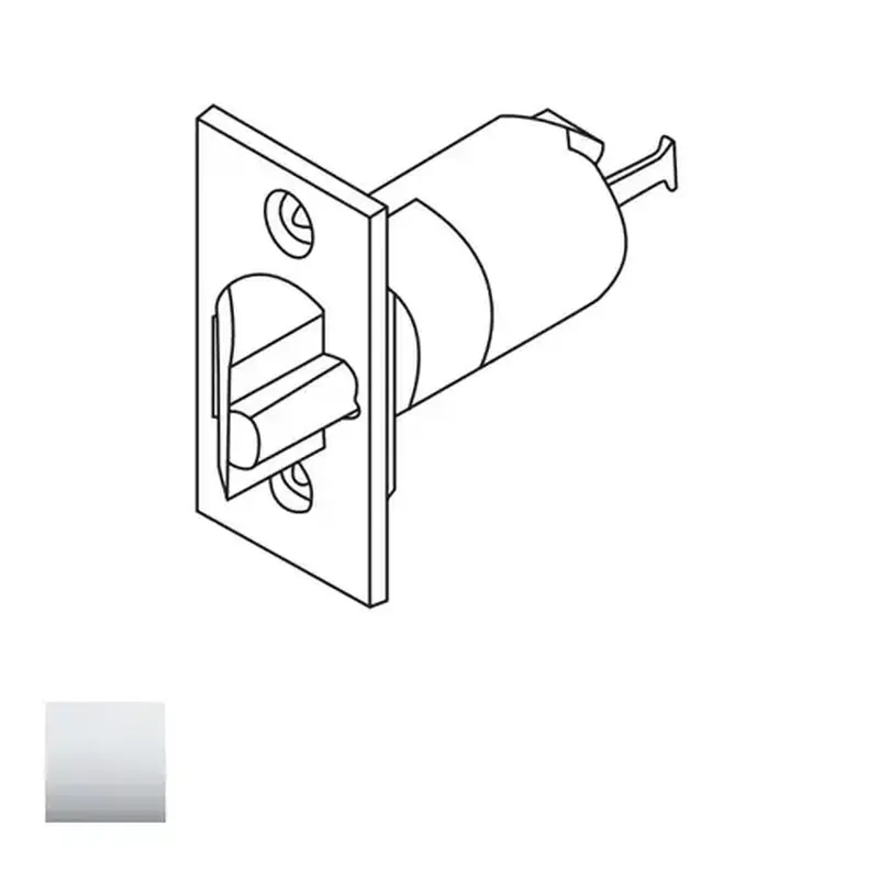 Corbin Russwin 599F92 625 CL3500/CL3800 2-3/8 Inch Backset Deadlocking Latch, Bright Polished Chrome