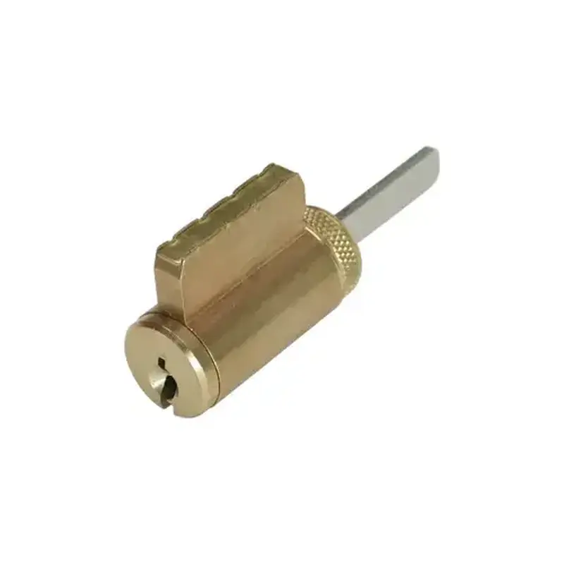 GMS K001YA4OB Knob Cylinder 5-Pin YA8 Zero Bitted Satin Brass