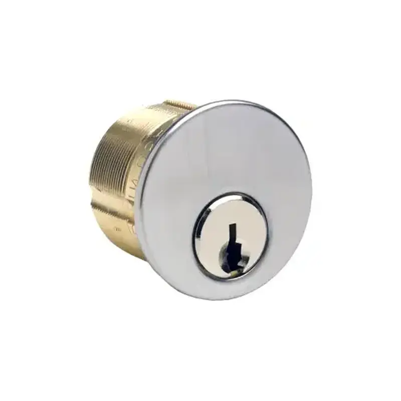 GMS M118CB26D-ATA2 Mortise Cylinder 1-1/8" 5-Pin Corbin 60 Adams Rite/Yale Cam Satin Chrome