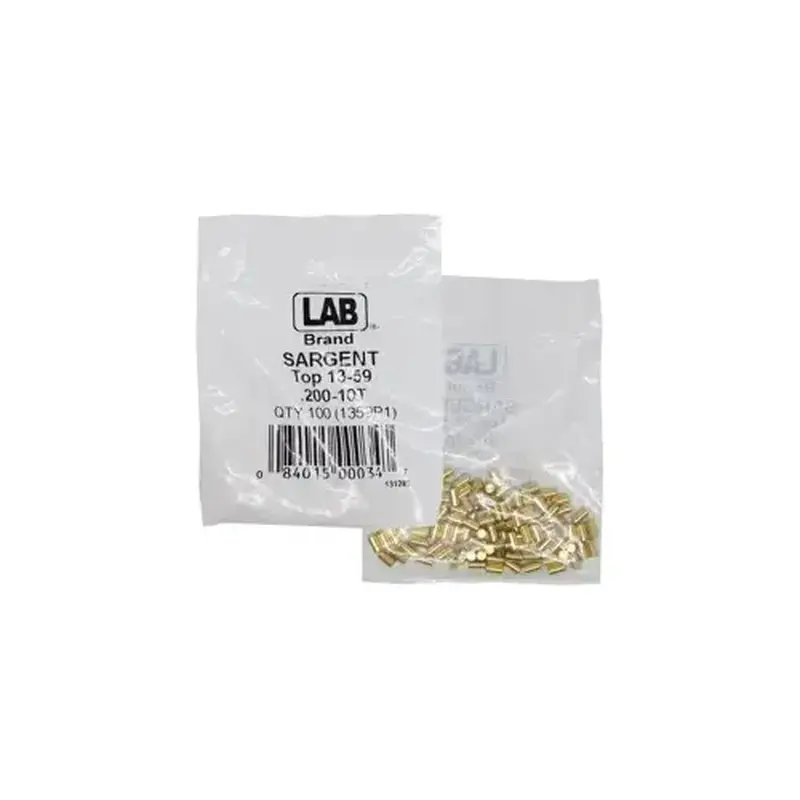 LAB SECURITY SAR13-0059 Sargent #10 Top Pin, Size .200, Polybag 100 Pins