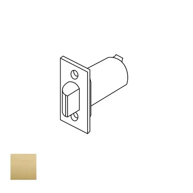 Corbin Russwin 598F20 606 CL3300 5 Inch Backset Plain Latch, Satin Brass