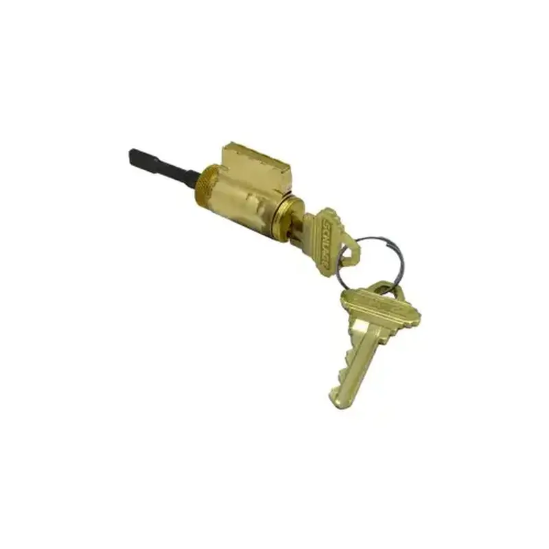Schlage Lock 23-195C606 KD Key-in-Lever Cylinder ALX 70 Function, C Keyway, Brushed Brass 606