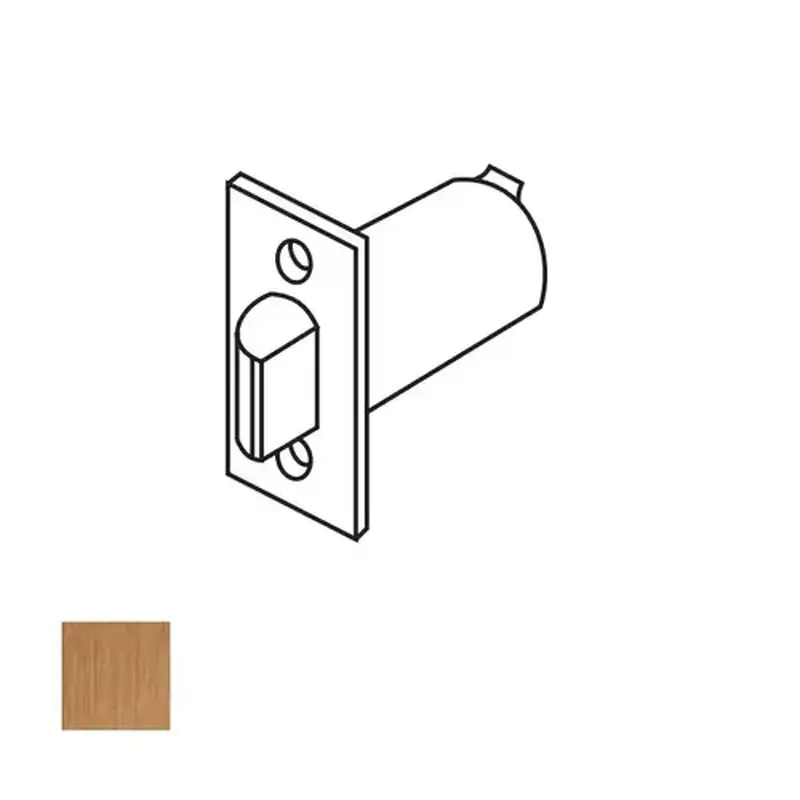 Corbin Russwin 600F68 612 CL3500/CL3800 5 Inch Backset Plain Latch, Satin Bronze