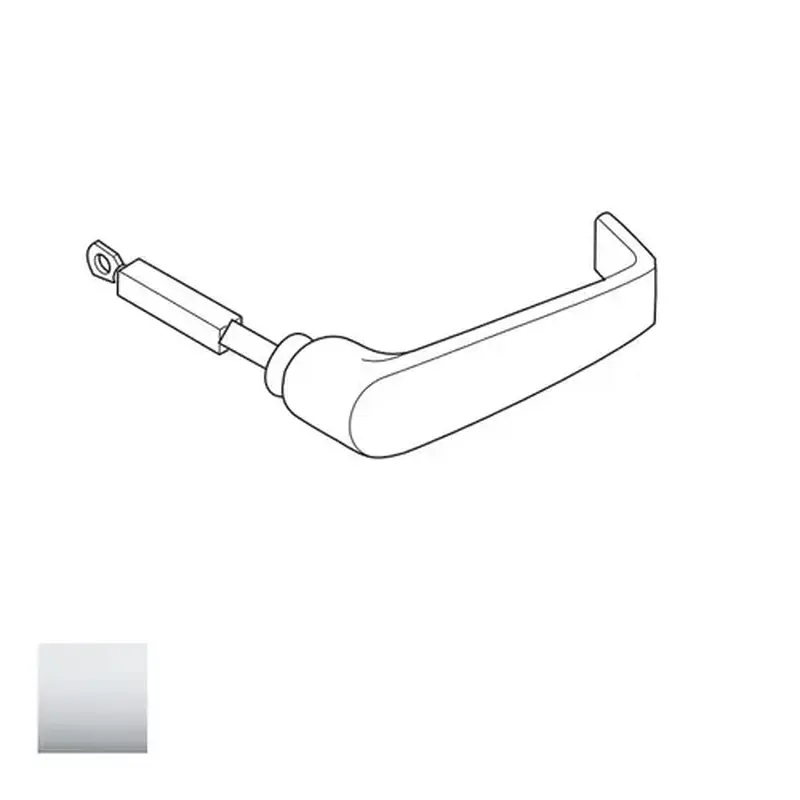 Corbin Russwin 670F72 625 ML2000 NS Outside Lever & Spindle, Bright Polished Chrome