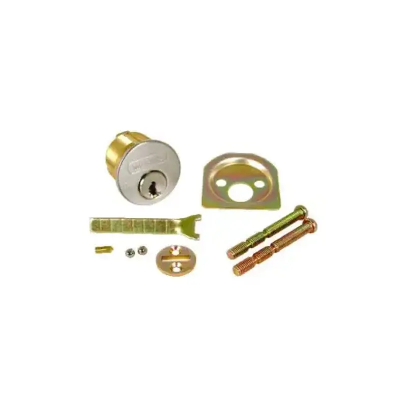 Marks HS-F26DD001D1N2 HS 1-1/8" Mortise/Rim Cylinder, Keyed Different 2 Keys, with Adams Rite Cam, Satin Chrome US26D/626