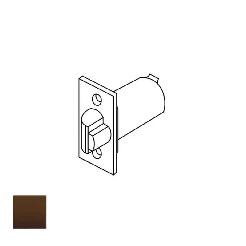 Corbin Russwin 598F21 613 CL3300 5 Inch Backset Deadlocking Latch, Oil Rubbed Dark Bronze
