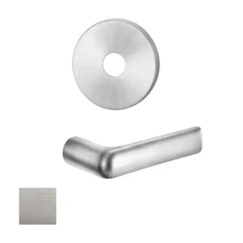 Sargent OS-8215-LNE-26D 8200 Series 8215 Outside Trim Lever and Rose Satin Chrome