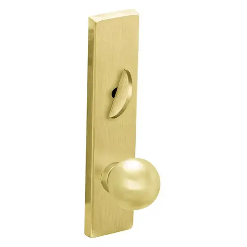 Schlage 09-447 42L 606 Trim Pack, L/LV9040, 42 Knob, L Escutcheon, Satin Brass