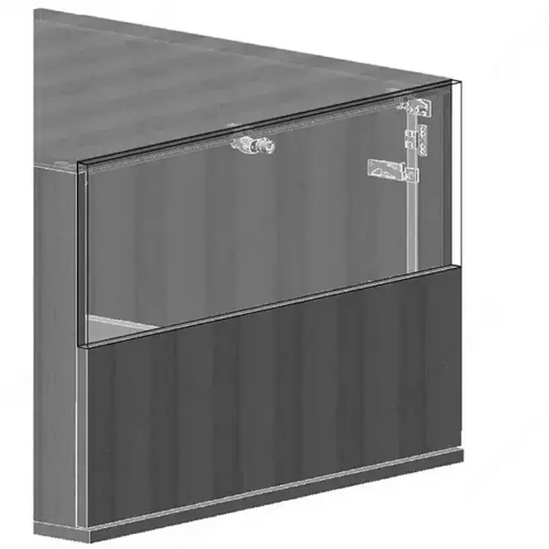 Huwil Locks WEBKIT1215029 Central Locking Device Set--2 Drawers