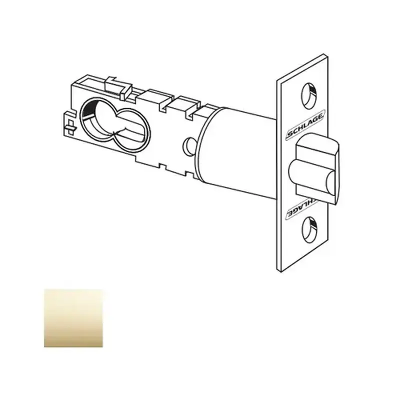 Schlage Commercial 10-095-622 Square Corner Strike 1-5/8" x 2-1/4" x 1-1/8" Full Lip Matte Black