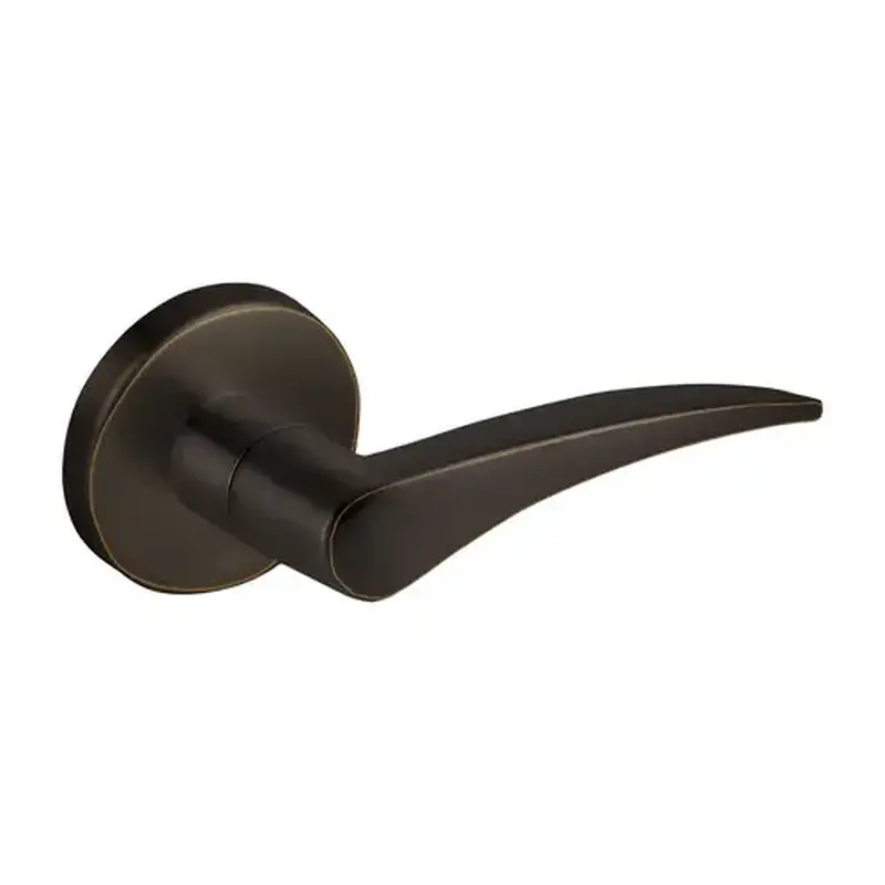 Schlage 09-455 12B 643E LH Trim Pack, L/LV9040, 12 Lever, B Rose, LH, Aged Bronze