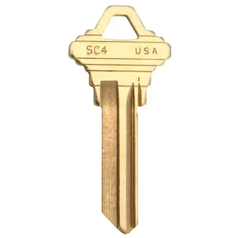 Schlage SC4-BR SC4 Blank Key Gold - pack of 50