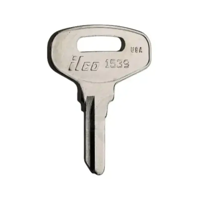 Kaba Ilco 1539 Kubota Tractor Key NICKEL Color/Finish Family