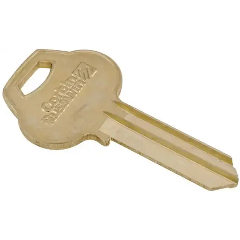 Corbin Russwin 60-5PIN-10 Single Section Standard Bow Key Blanks, Nickel Plated