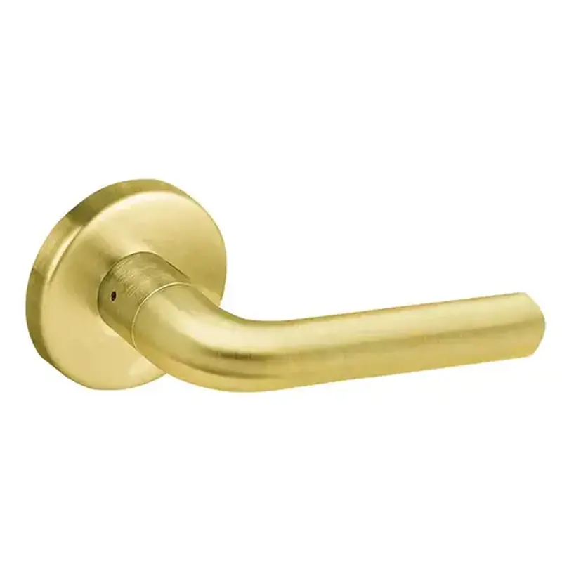 Schlage 09-455 02B 606 Trim Pack, L/LV9040, 02 Lever, B Rose, Satin Brass