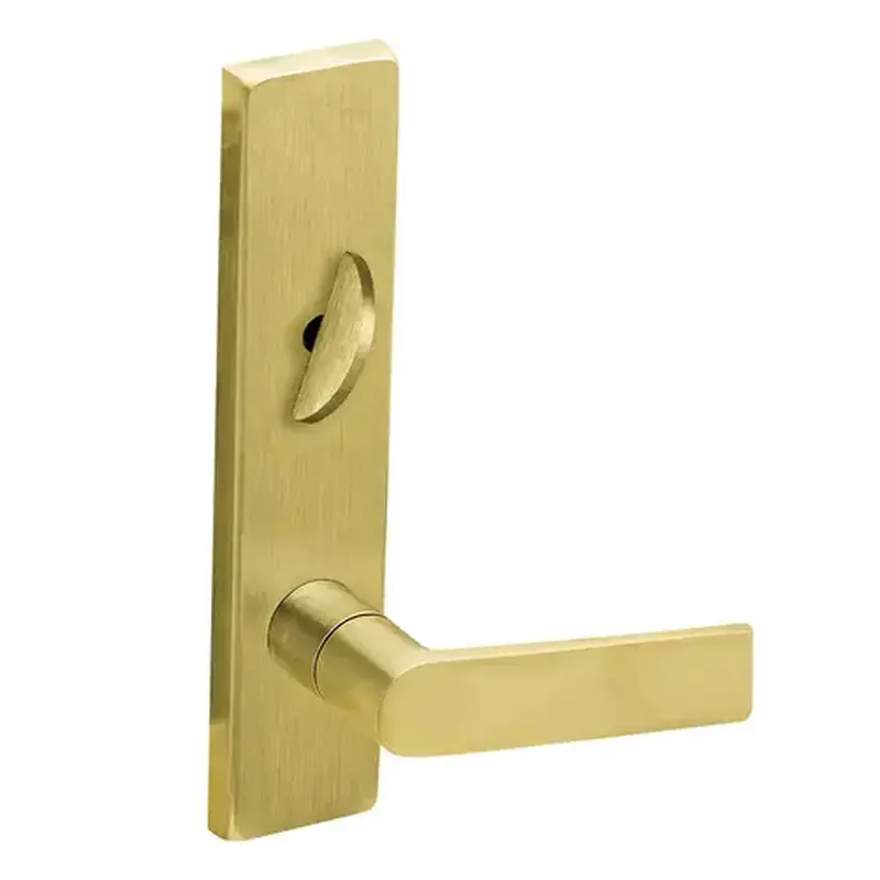 Schlage 09-447 01L 606 Trim Pack, L/LV9040, 01 Lever, L Escutcheon, Satin Brass