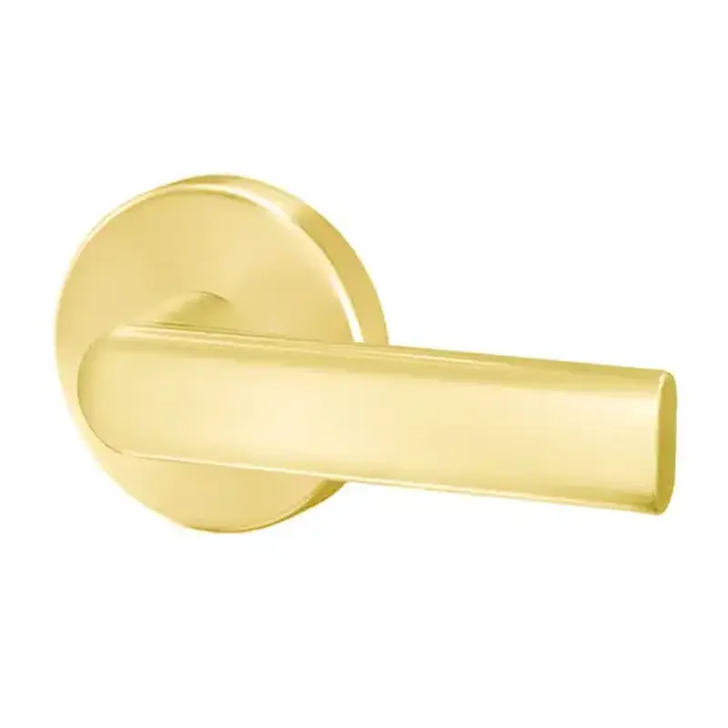 Schlage 09-454 01B 605 Trim Pack, L9010, L/LV9070, L/LV9080, L9090, L9091, L9092, L9093, L9094, L9095, L9465, 01 Lever, B Rose, Bright Brass