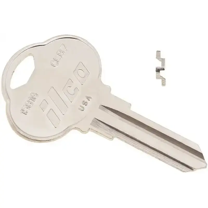 Kaba Ilco 1581G Club Key Same As ILCLB7 NICKEL Color/Finish Family
