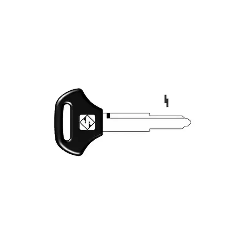 Kaba Ilco KW16CP-SI Kawasaki Motorcycle Key NICKEL Color/Finish Family