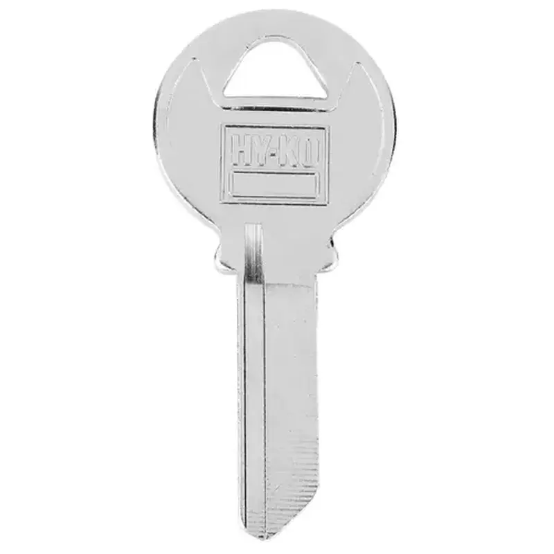 Hy-Ko 11010IH3-XCP10 Key Blank, Brass, Nickel-Plated, For: Independent/Ilco IH3 Door Locks - pack of 10