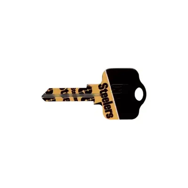 Ilco Unican Corporation SC1-NFL-STEELERS Team Key NFL Pittsburgh Steelers Painted