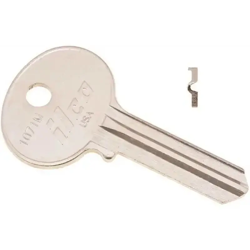 Kaba Ilco 1071M Wilson Bohannon 21M Blank Utility Key Silver