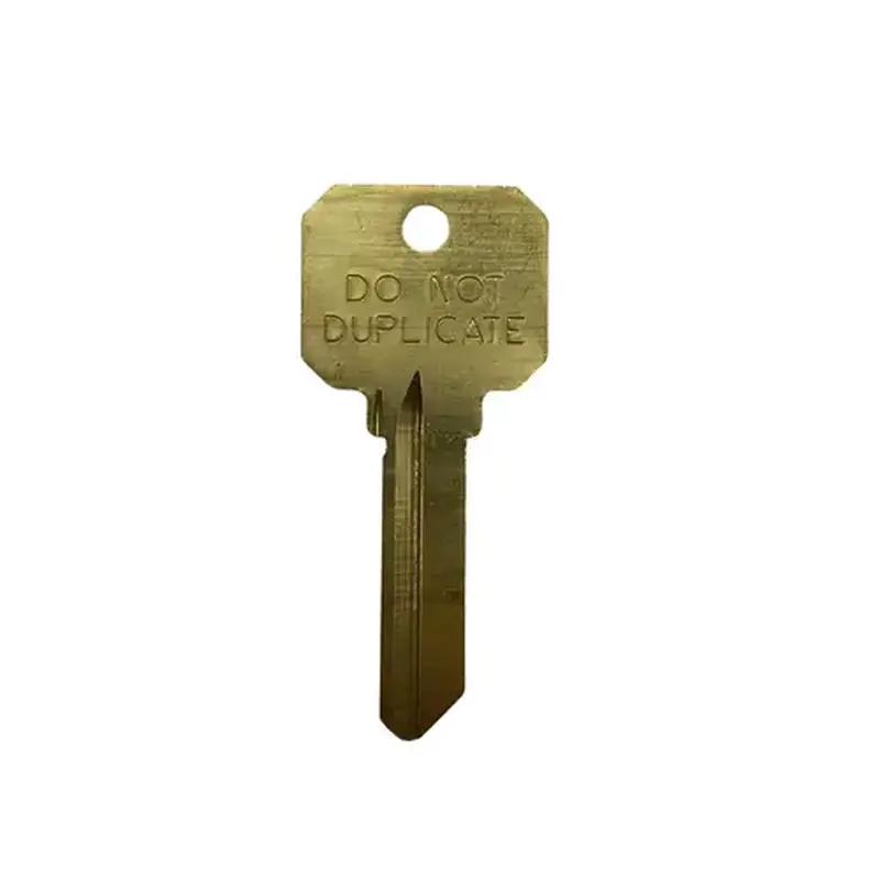 Kaba Ilco DND-SC4-XCP50 Do Not Duplicate 6 Pin Key Blank with Schlage C Keyway  - pack of 50