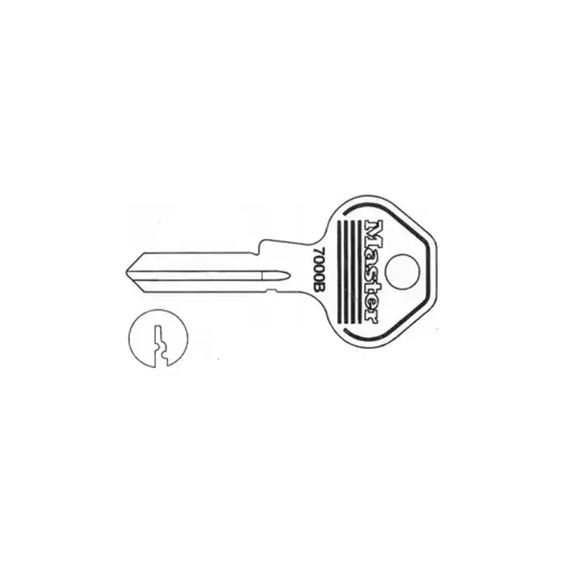Master Lock K7000BOX-XCP10 Pro-Key 6-Pin Blank Key - pack of 10