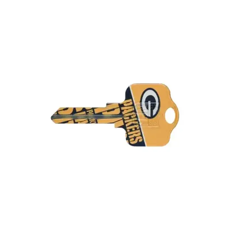 Ilco Unican Corporation KW1-NFL-PACKERS Team Key NFL Green Bay Packers Painted