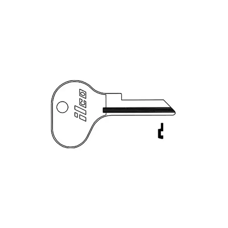 Kaba Ilco NE10-XCP5 Borguard / Mack NICKEL - pack of 5