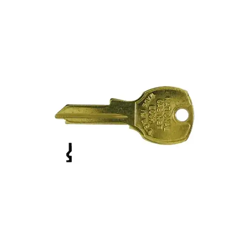 Compx Security D4291-XCP10 Original pin tumbler keyblanks 4 pin Brass - pack of 10