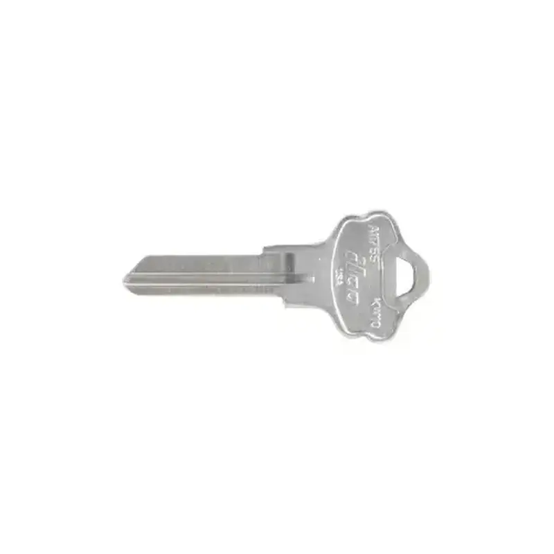Kaba Ilco A1176ST Kwikset 6-Pin KW10 Blank Key Silver