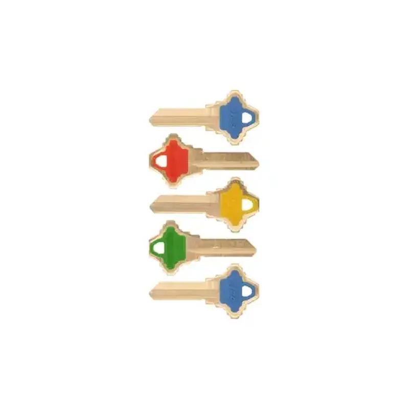 Kaba Ilco SC1-PC-XCP5 Key Blank, Plastic Head, For Schlage Lockset - pack of 5
