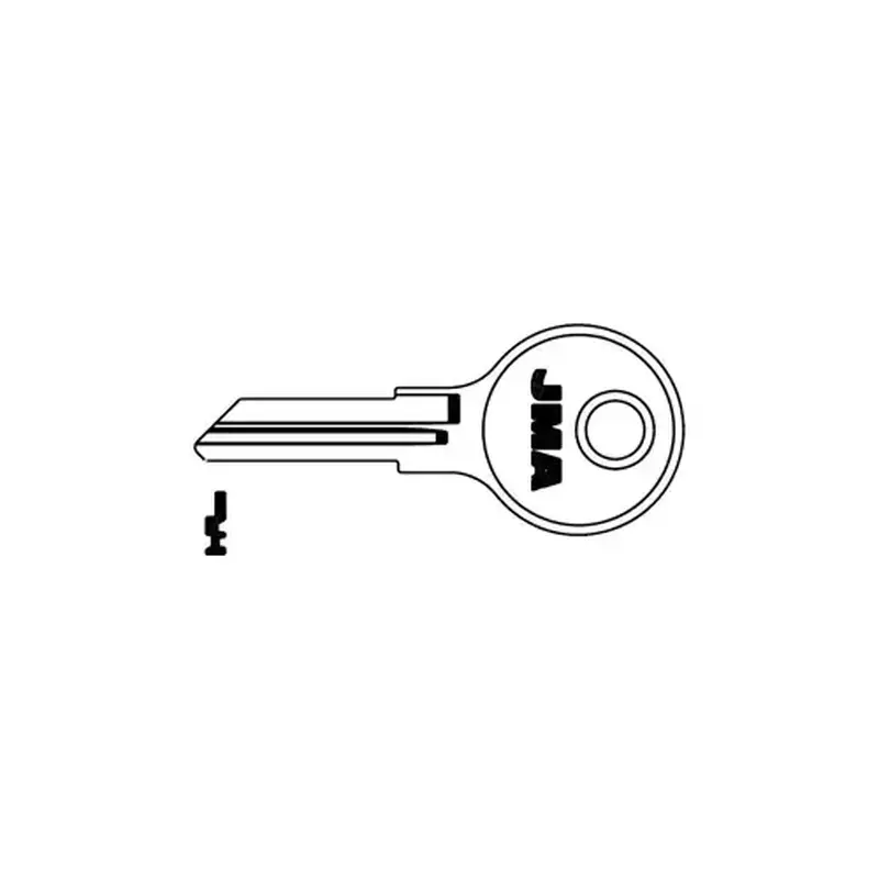 Kaba Ilco AP1-BR K101 AP1 101AM Chicago Key Blank Brass Silver