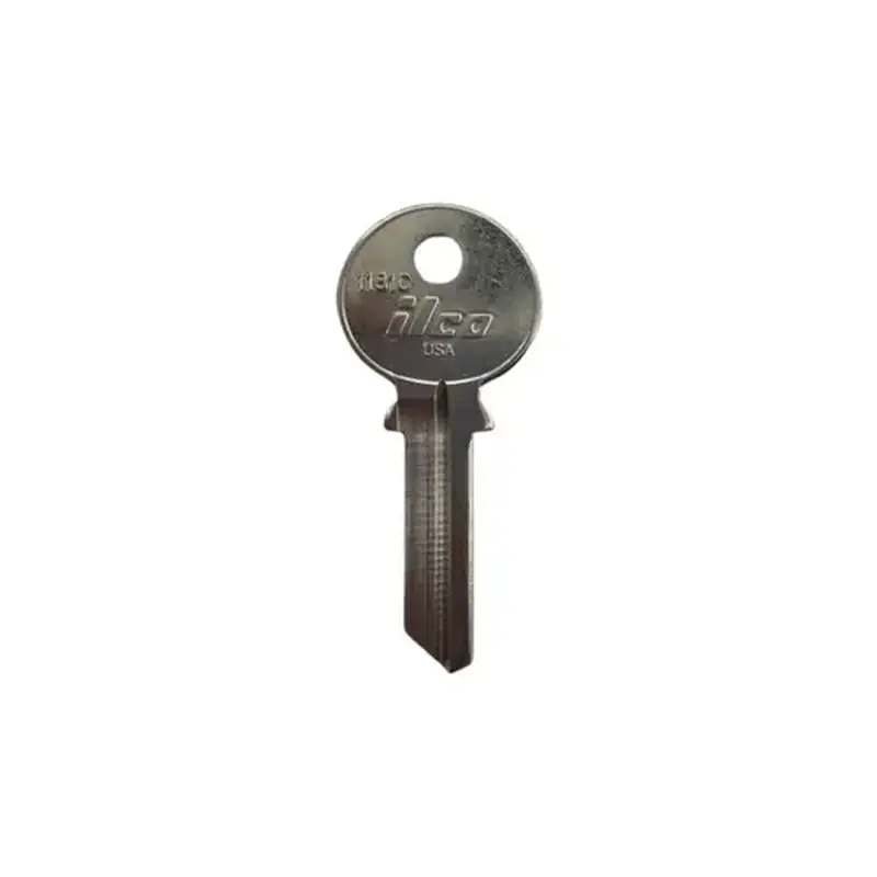 Kaba Ilco 1181C-XCP10 Cutler Blank Utility Key Silver - pack of 10