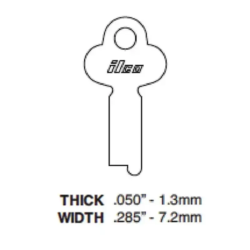 Kaba Ilco O1225N-ILCO Key Blank