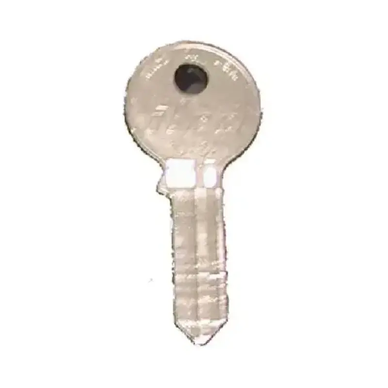 Kaba Ilco 1046A American Lock PTKB-2 Blank Utility Key Silver