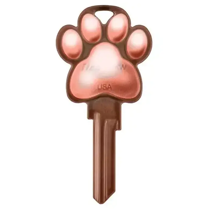 Kaba Ilco KW-SHAPE-PAW-ILCO Key Blank