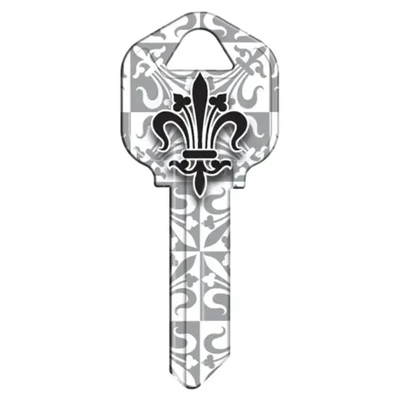 Hy-Ko 16005KW1-36 Key Blank, Brass, Nickel-Plated, For: Kwikset KW1 Keyways